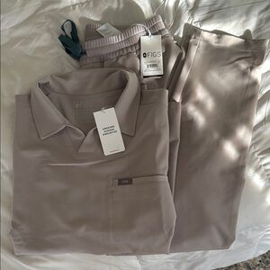 Figs Men's Scrub Set in Slate